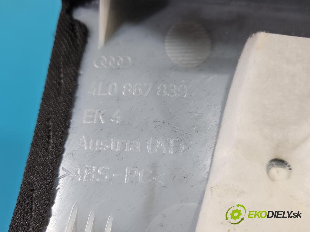 Audi Q7 2005-2015 12el, poškodené zadné plasty: