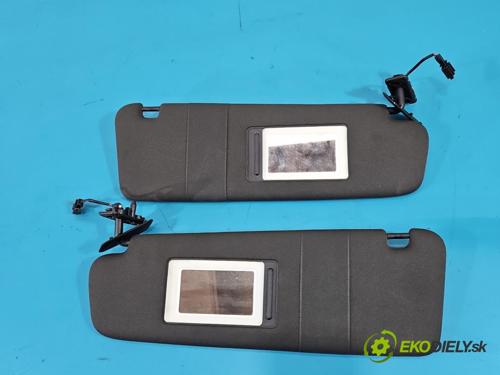 Audi Q7 2005-2015 12el, poškodené zadné plasty: