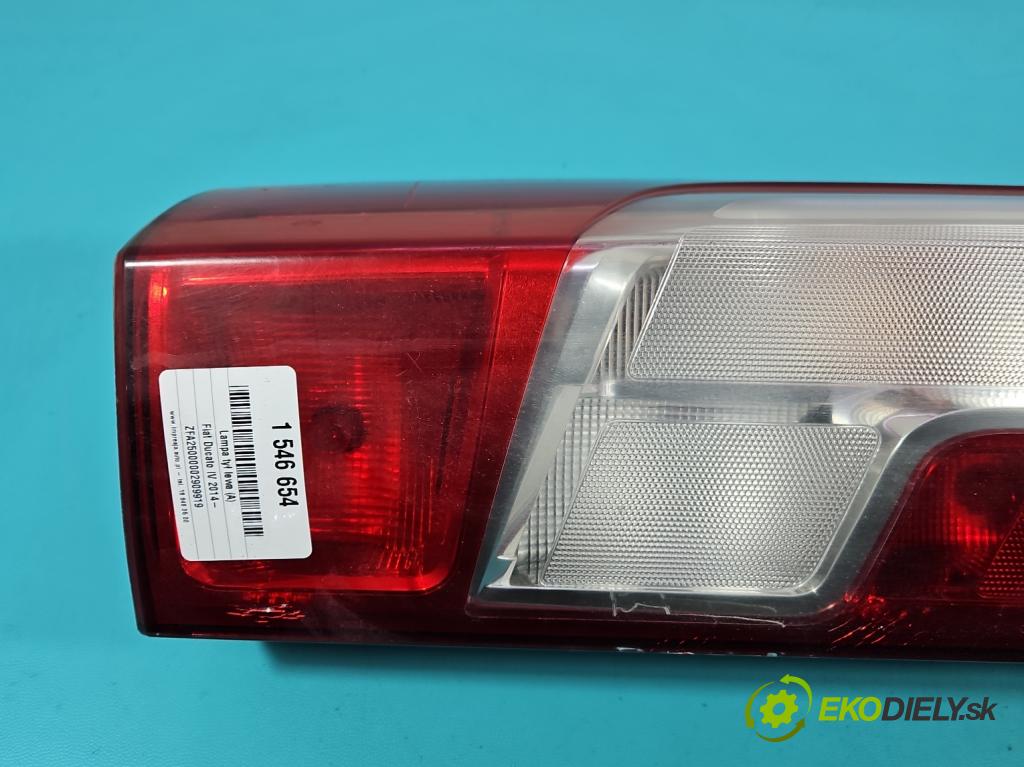 Fiat Ducato IV 2014- 2.0 jtd 116 HP manual 85 kW 1956 cm3 5- svetlo / reflektor zadné ľavé 1380673080 (Kľučka dverí ostatné)