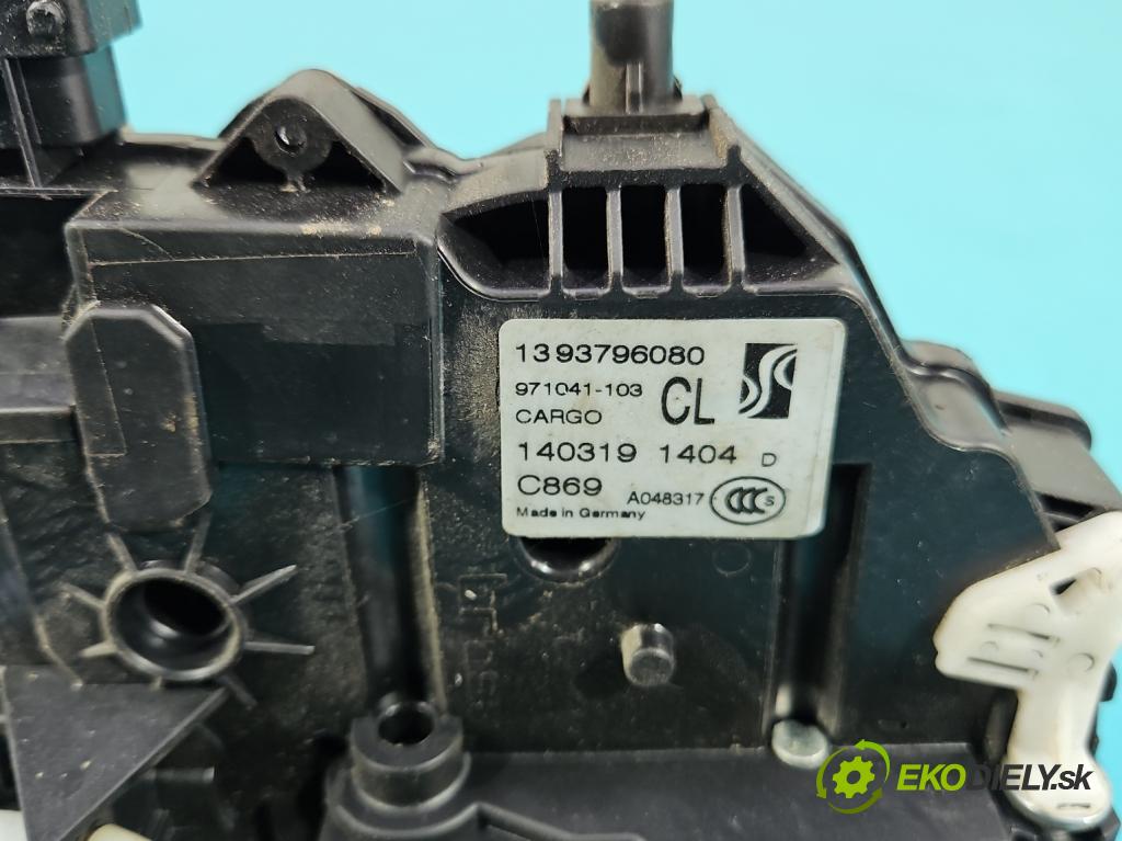 Fiat Ducato IV 2014- 2.0 jtd 116 HP manual 85 kW 1956 cm3 5- zámok zadné pravý 1393796080