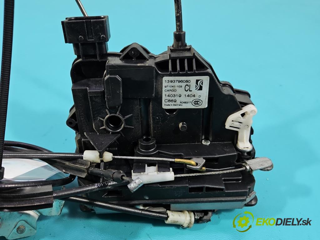 Fiat Ducato IV 2014- 2.0 jtd 116 HP manual 85 kW 1956 cm3 5- zámok zadné pravý 1393796080