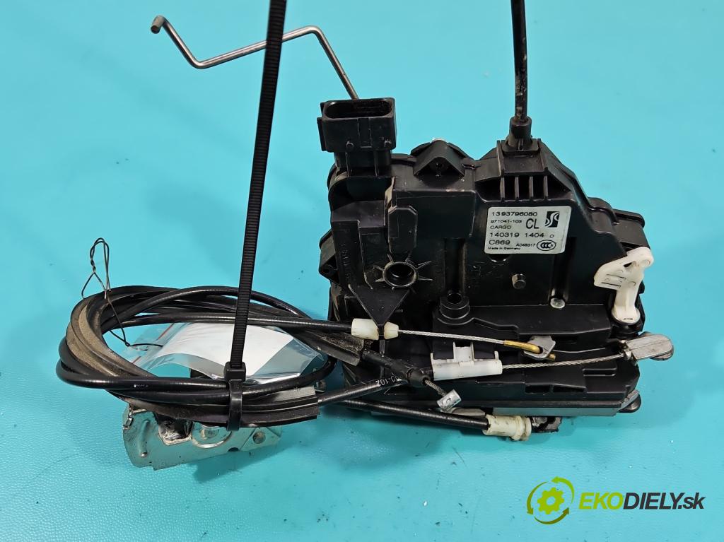 Fiat Ducato IV 2014- 2.0 jtd 116 HP manual 85 kW 1956 cm3 5- zámok zadné pravý 1393796080