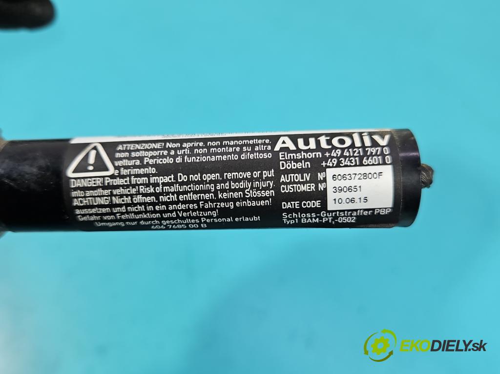 Fiat Ducato IV 2014- 2.0 jtd 116 hp manual 85 kW 1956 cm3 5- stěna bezpečnost přední pravý 607049000