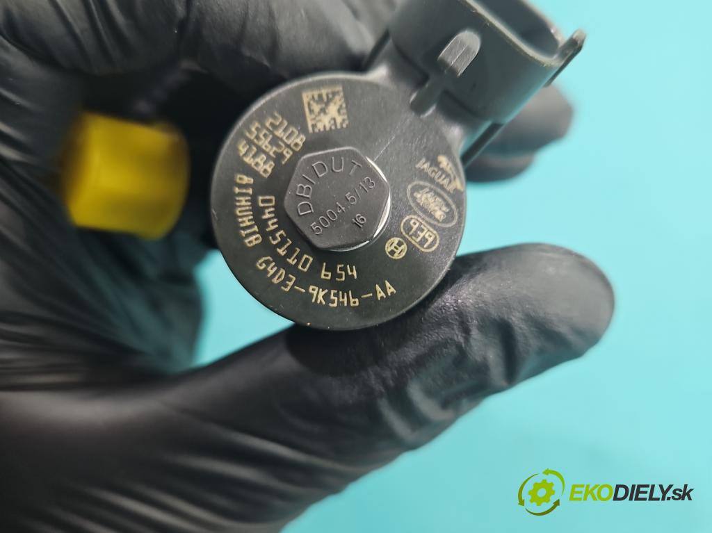 Jaguar XE X760 2015-2024 2.0d 179KM automatic 132 kW 1999 cm3 4- vstřikovač 0445110654 (Vstřikovač paliva)