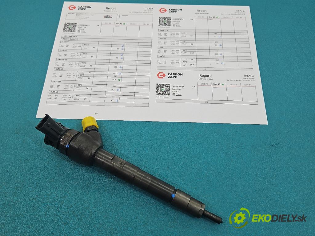 Jaguar XE X760 2015-2024 2.0d 179KM automatic 132 kW 1999 cm3 4- vstrek 0445110654 (Vstrekovač paliva)
