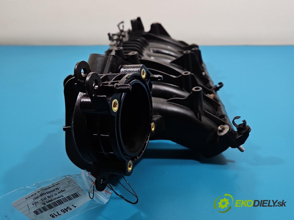 Jaguar XE X760 2015-2024 2.0d 179KM automatic 132 kW 1999 cm3 4- zvod nasávací G4D3-18N968-AA (Sacie potrubie)