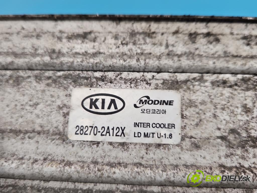 Kia Cerato 2004-2008 1.6 crdi 115 hp manual 84.6 kW 1582 cm3 5- Intercooler 28270-2A12X (Intercooler (chladič stlačeného vzduchu))