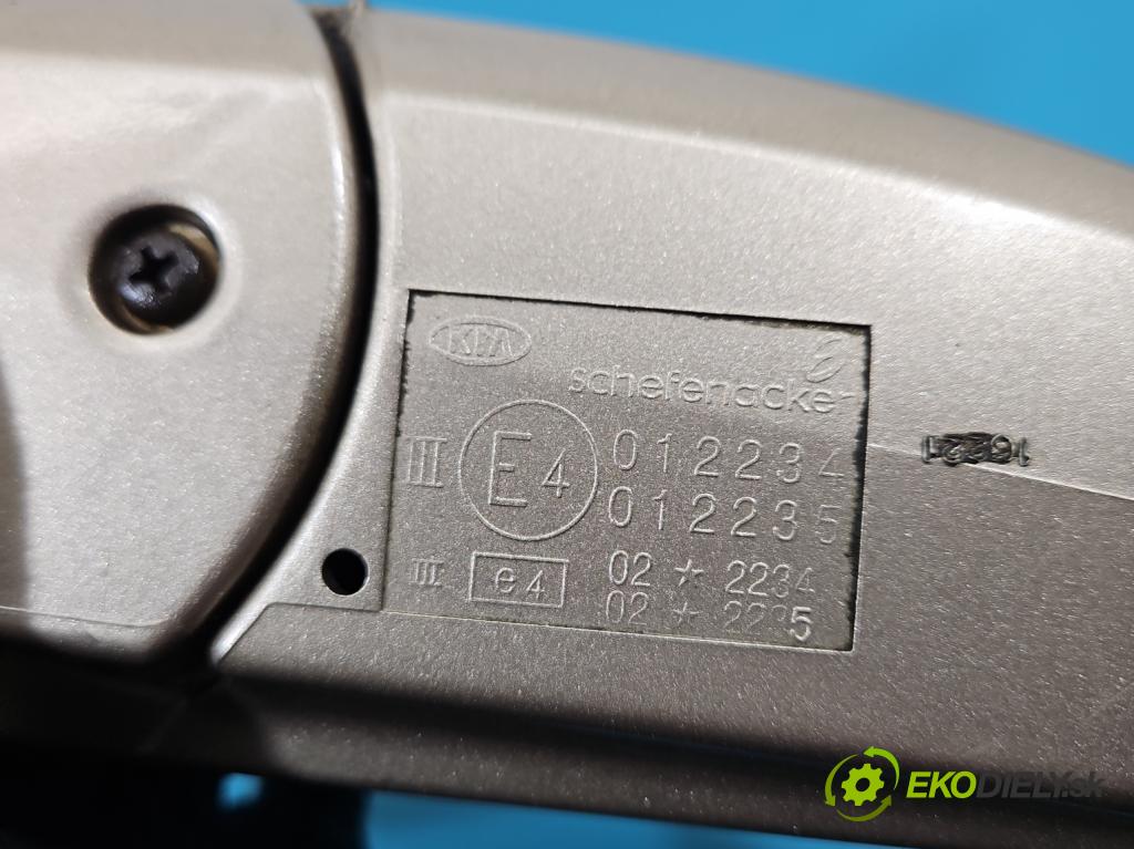 Kia Cerato 2004-2008 1.6 crdi 115 HP manual 84.6 kW 1582 cm3 5- zrkadlo ľavé  (Kľučka dverí ostatné)