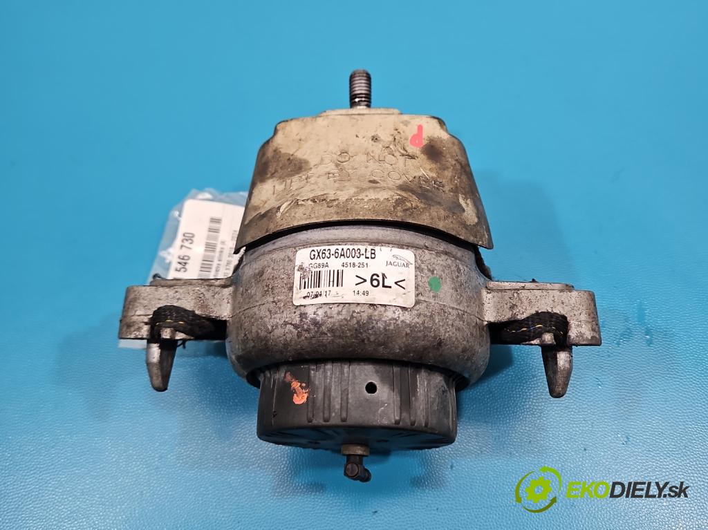 Jaguar XE X760 2015-2024 2.0d 179KM automatic 132 kW 1999 cm3 4- airbag motora GX63-6A003-LB (Držiak motora)
