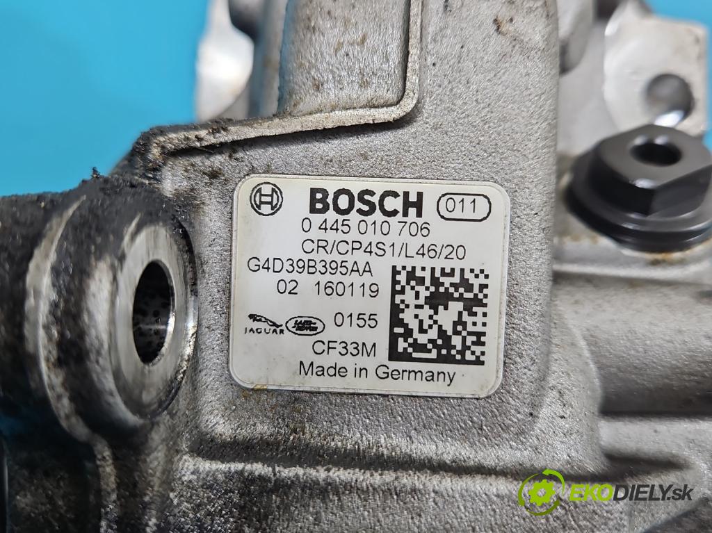 Jaguar XE X760 2015-2024 2.0d 179KM automatic 132 kW 1999 cm3 4- čerpadlo vstrekovacia 0445010706 (Vstrekovacie čerpadlo)