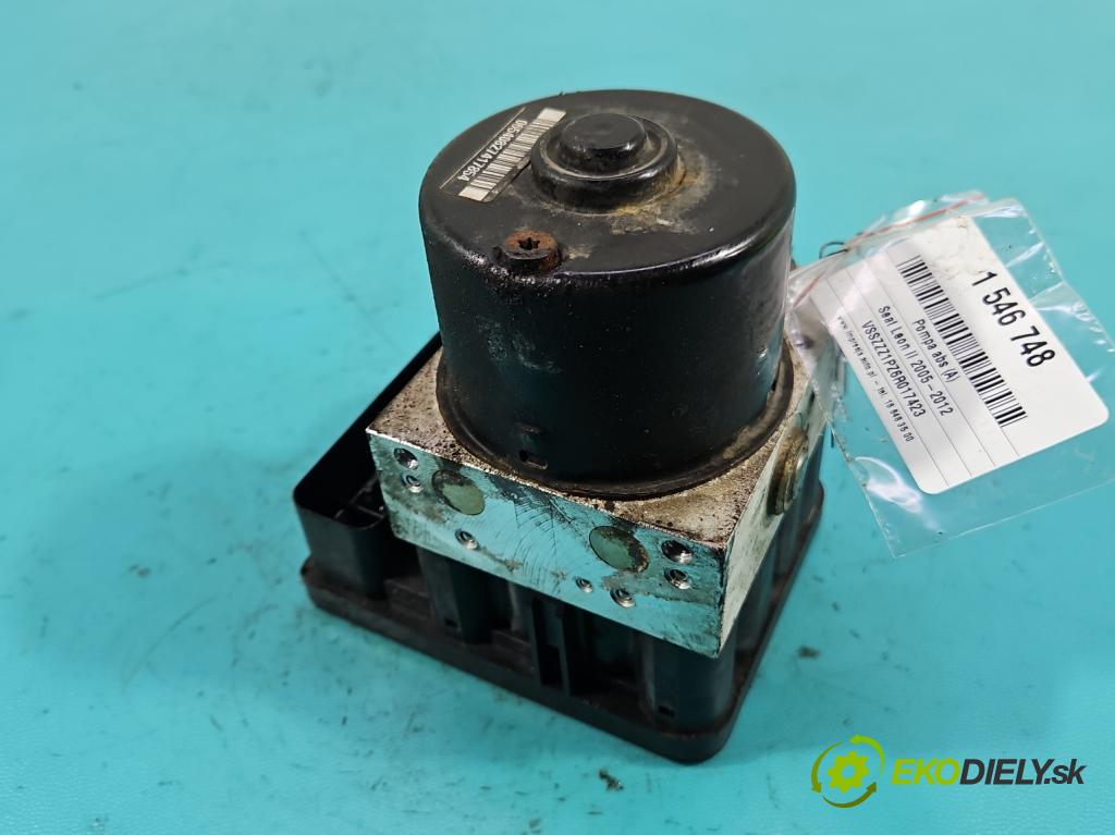 Seat Leon II 2005-2012 1.6 SR 102 HP manual 75 kW 1595 cm3 5- čerpadlo abs 1K0907379Q (Pumpa ABS)