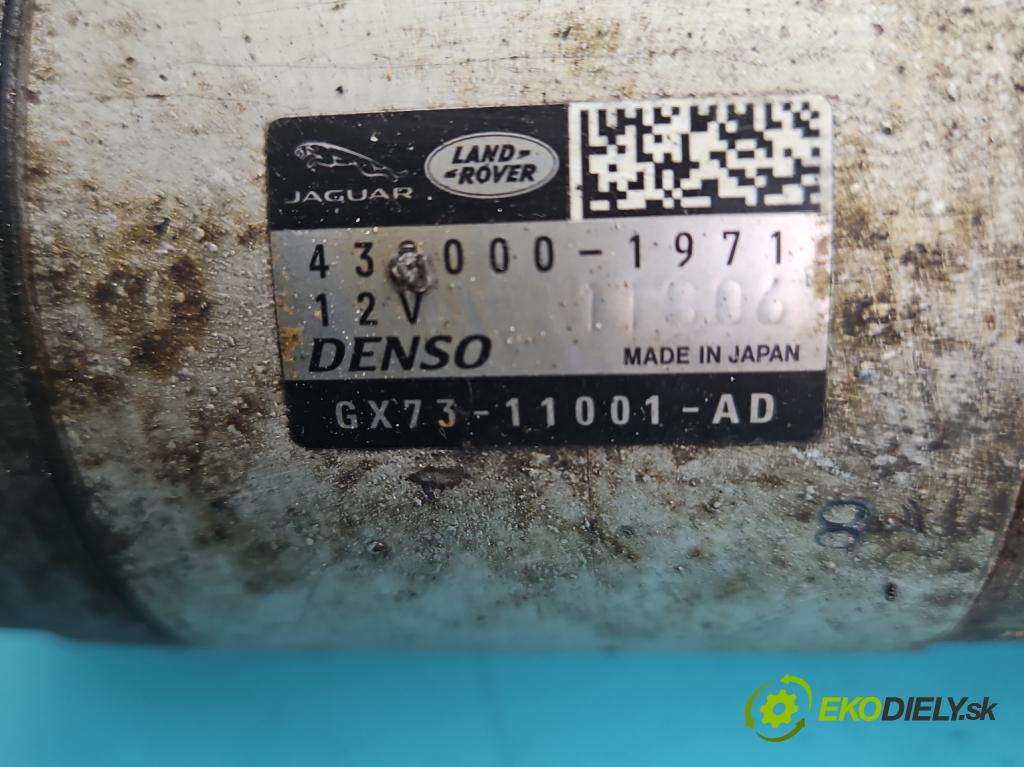 Jaguar XE X760 2015-2024 2.0d 179KM automatic 132 kW 1999 cm3 4- štartér 438000-1971 (Štartér)