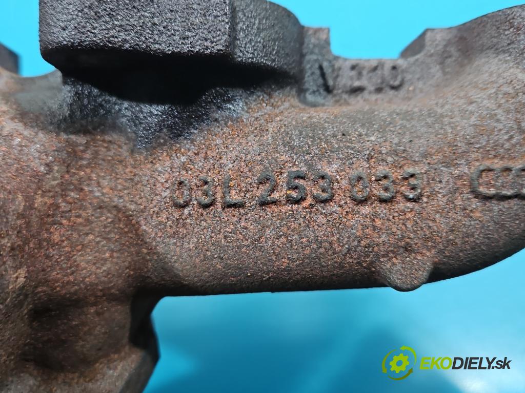 Seat Exeo 2.0 tdi 143 hp manual 105 kW 1968 cm3 5- potrubí výfuk 03L253033 (Výfukové potrubí)