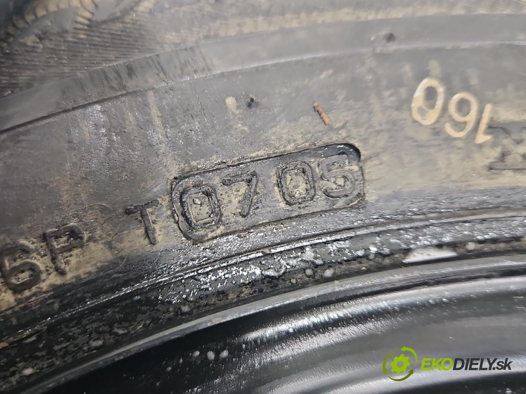 Vw Polo IV 9N 2001-2009 1.2 6V (BMD) 54 HP manual 40 kW 1198 cm3 3- koleso rezervne 14"