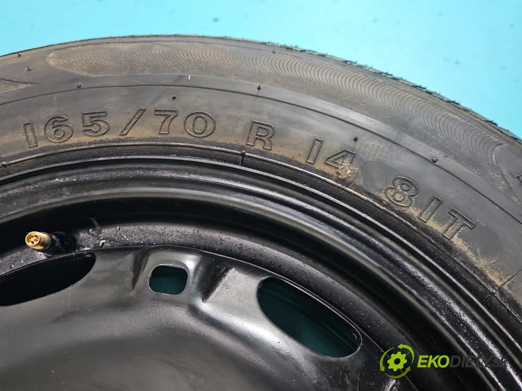 Vw Polo IV 9N 2001-2009 1.2 6V (BMD) 54 HP manual 40 kW 1198 cm3 3- koleso rezervne 14"