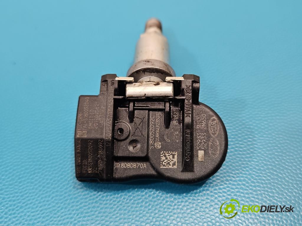 Hyundai I30 II 2012-2016 1.6 crdi 110 HP manual 81 kW 1582 cm3 5- snímač tlak: pneumatika S180052092C (Snímač tlaku v pneumatike)