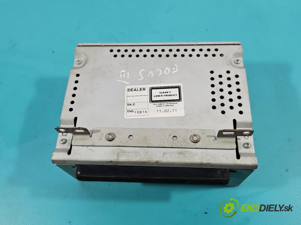 Ford Focus Mk3 2010-2018 1.6 tdci 95 HP manual 70 kW 1560 cm3 5- Radio originál BM5T-18C815-DF