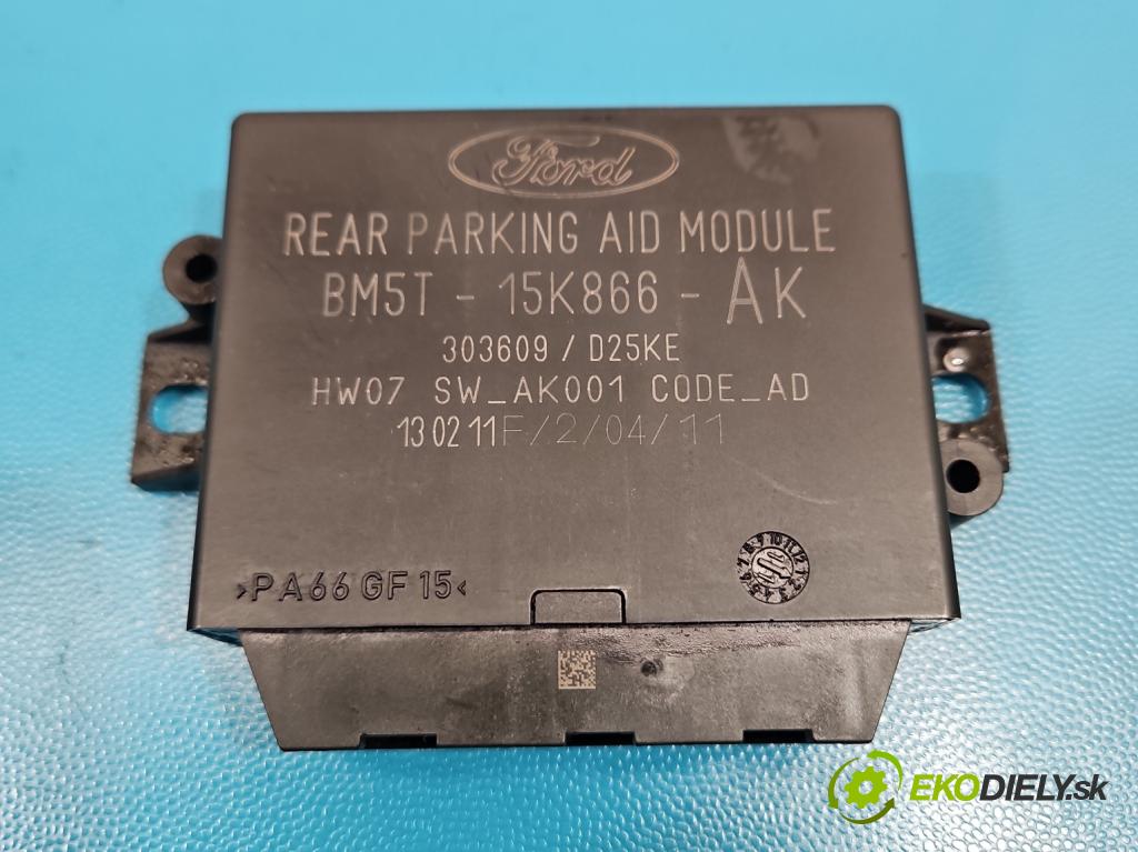 Ford Focus Mk3 2010-2018 1.6 tdci 95 HP manual 70 kW 1560 cm3 5- riadiaca jednotka parkovaní: BM5T-15K866-AK