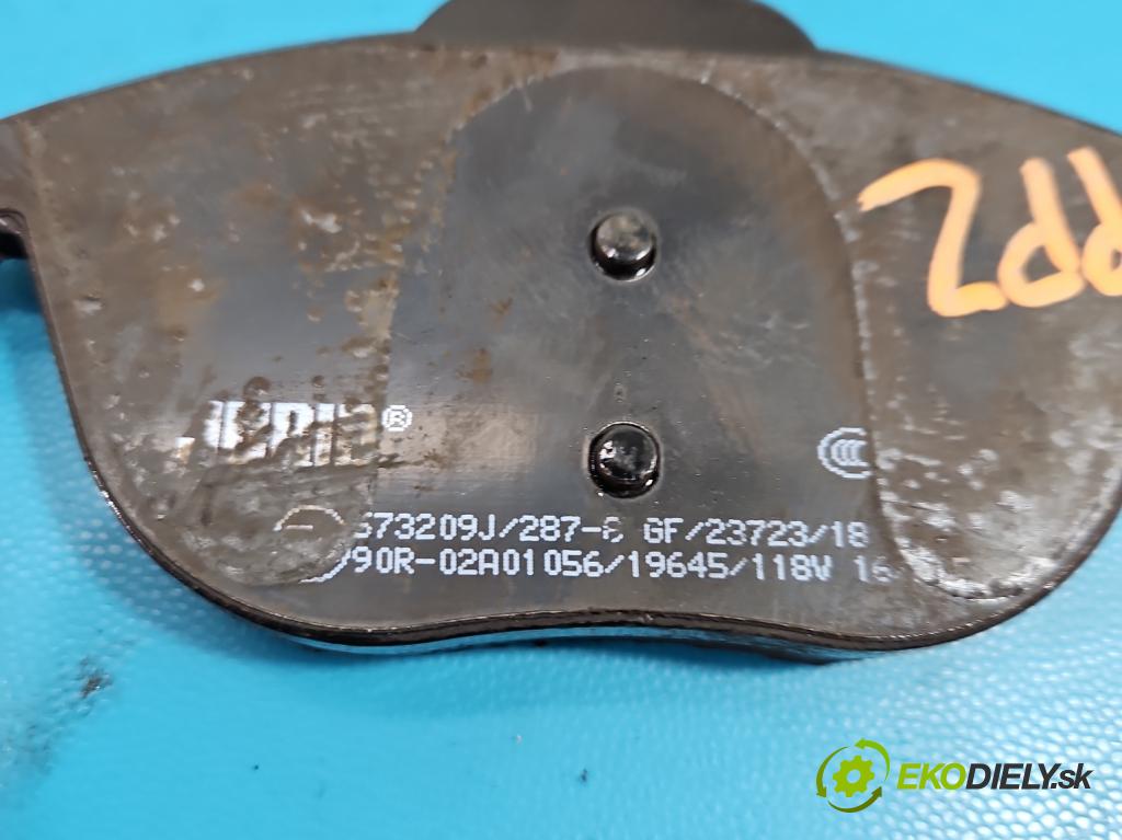 Ford Focus Mk3 2010-2018 1.6 tdci 95 HP manual 70 kW 1560 cm3 5- Štíty: brzdové predné