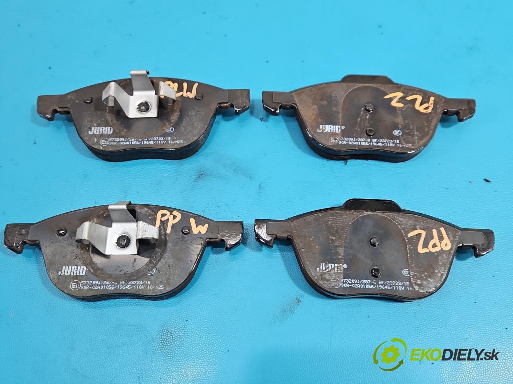 Ford Focus Mk3 2010-2018 1.6 tdci 95 HP manual 70 kW 1560 cm3 5- Štíty: brzdové predné