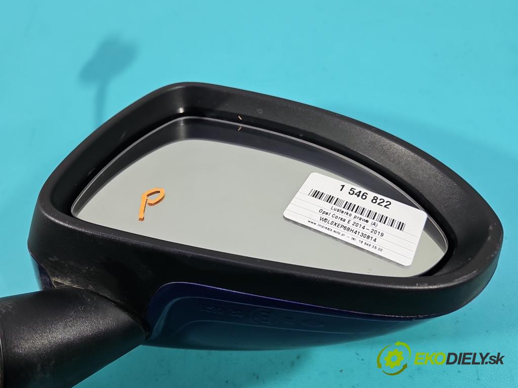Opel Corsa E 2014-2019 1.4 16V 75 HP manual 55 kW 1398 cm3 5- zrkadlo pravé  (Kľučka dverí ostatné)