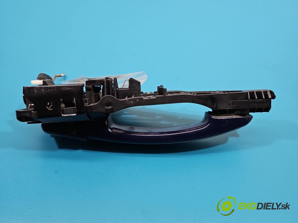 Opel Corsa E 2014-2019 1.4 16V 75 HP manual 55 kW 1398 cm3 5- rukoväť predné ľavé mimo: 14096204 (Kľučka dverí vonkajšia predná ľavá)