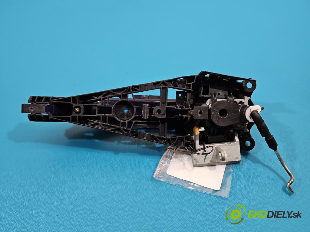 Opel Corsa E 2014-2019 1.4 16V 75 HP manual 55 kW 1398 cm3 5- rukoväť predné ľavé mimo: 14096204 (Kľučka dverí vonkajšia predná ľavá)