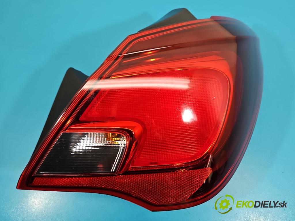 Opel Corsa E 2014-2019 1.4 16V 75 HP manual 55 kW 1398 cm3 5- svetlo / reflektor zadné pravé 39012622 (Kľučka dverí ostatné)