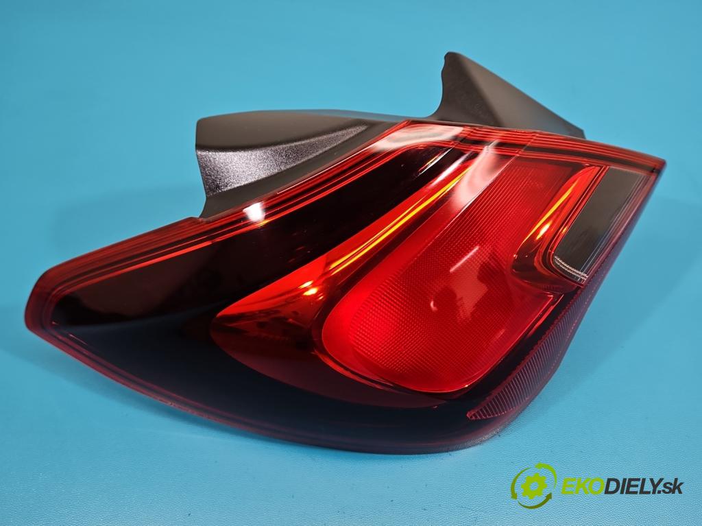 Opel Corsa E 2014-2019 1.4 16V 75 HP manual 55 kW 1398 cm3 5- svetlo / reflektor zadné ľavé 39012621 (Kľučka dverí ostatné)