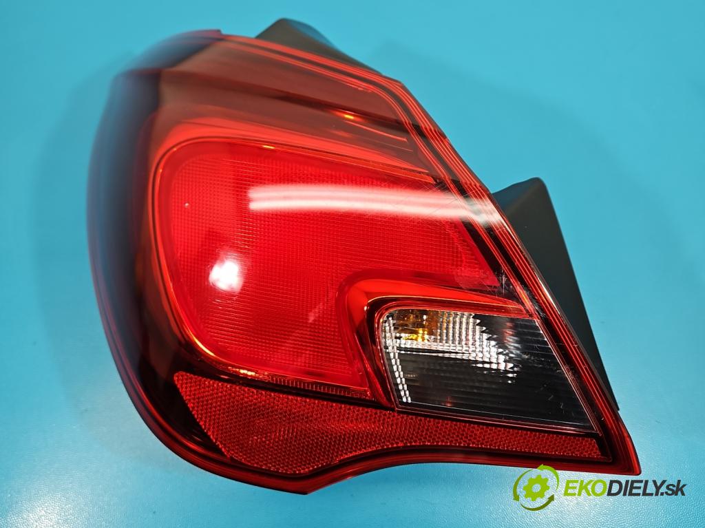 Opel Corsa E 2014-2019 1.4 16V 75 HP manual 55 kW 1398 cm3 5- svetlo / reflektor zadné ľavé 39012621 (Kľučka dverí ostatné)