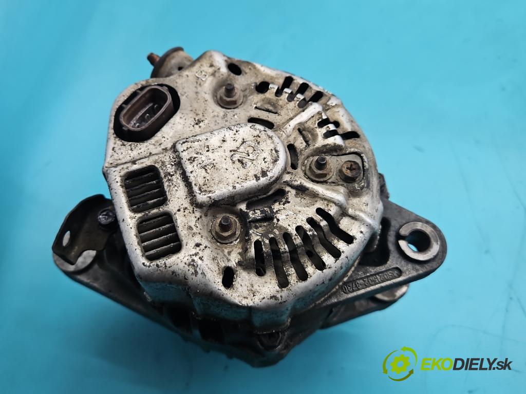 Toyota Yaris I 1999-2005 1.0 vvti 65 HP manual 48 kW 998 cm3 5- Alternator 27060-0J040 (Alternátor)