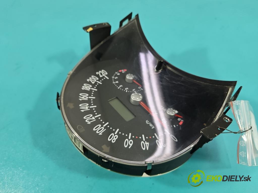 Vw New Beetle 1998-2010 1.6 SR 102 HP manual 75 kW 1595 cm3 2- prístrojovka/ budíky 1C0920840C (Prístrojová doska)