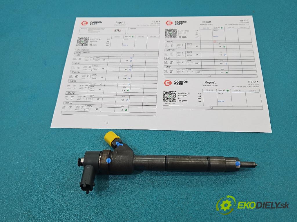 Kia Cerato 2004-2008 1.6 crdi 115 HP manual 84.6 kW 1582 cm3 5- vstrek 0445110256 (Vstrekovač paliva)