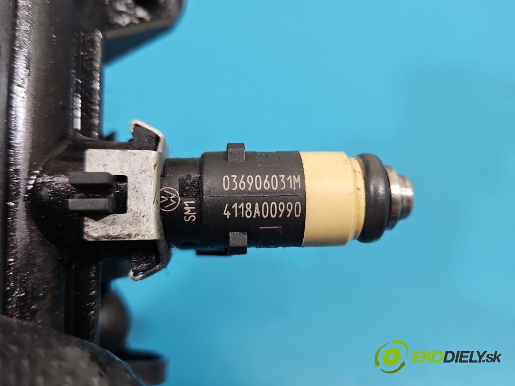 Seat Ibiza III 6L 2002-2008 1.4 16V 75 HP manual 55 kW 1390 cm3 3- vstrek 036906031M (Vstrekovač paliva)