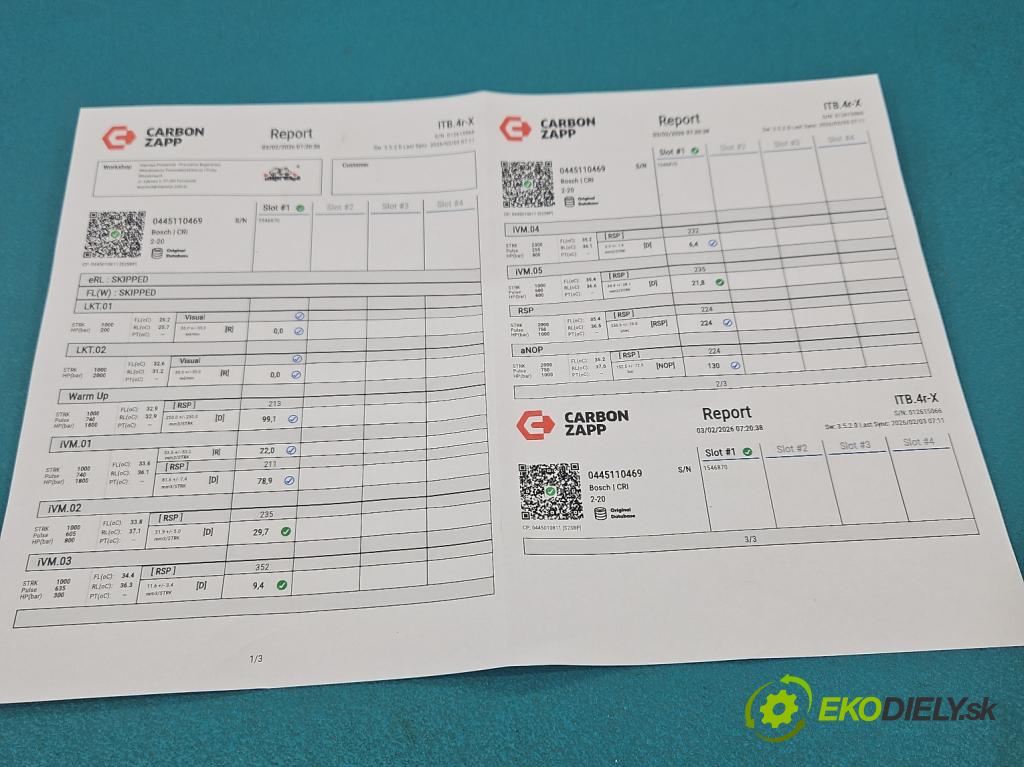 Skoda Kodiaq I 2.0 tdi 150 HP automatic 110 kW 1968 cm3 5- vstrek 0445110469 (Vstrekovač paliva)