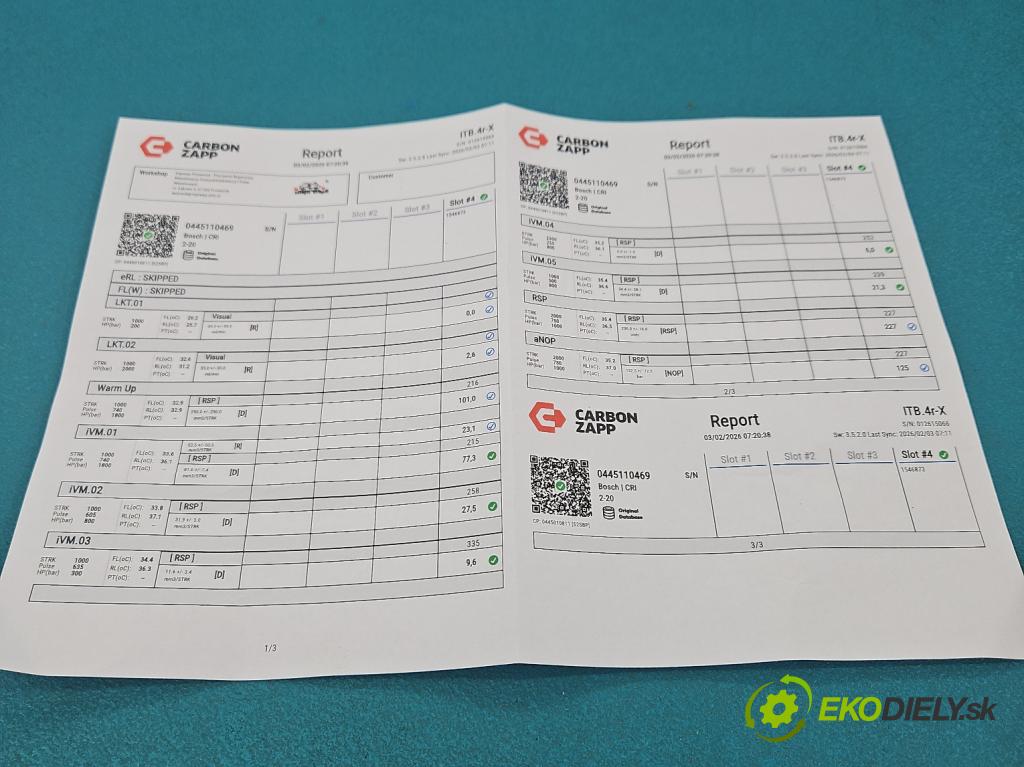 Skoda Kodiaq I 2.0 tdi 150 HP automatic 110 kW 1968 cm3 5- vstrek 04L130277AC (Vstrekovač paliva)
