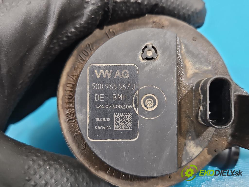 Skoda Kodiaq I 2.0 tdi 150 hp automatic 110 kW 1968 cm3 5- čerpadlo oběh: vody 5Q0965567J
