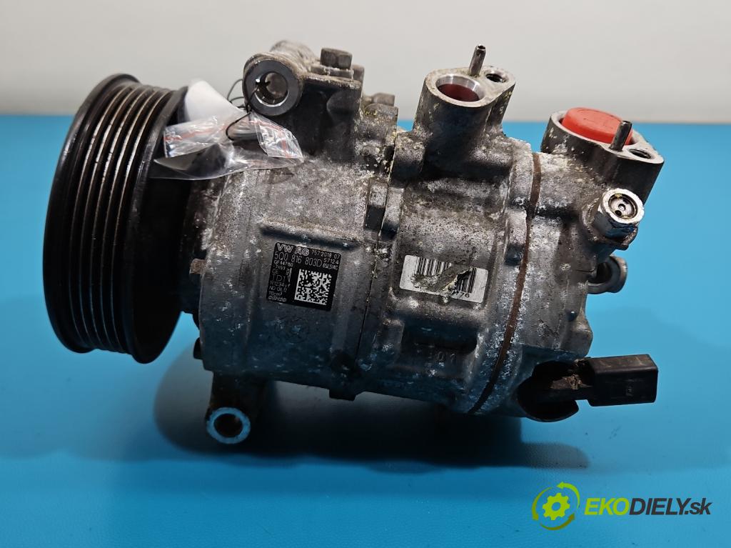 Skoda Kodiaq I 2.0 tdi 150 HP automatic 110 kW 1968 cm3 5- Kompresor: klimatizácie 5Q0816803D (Kompresor klimatizácie)