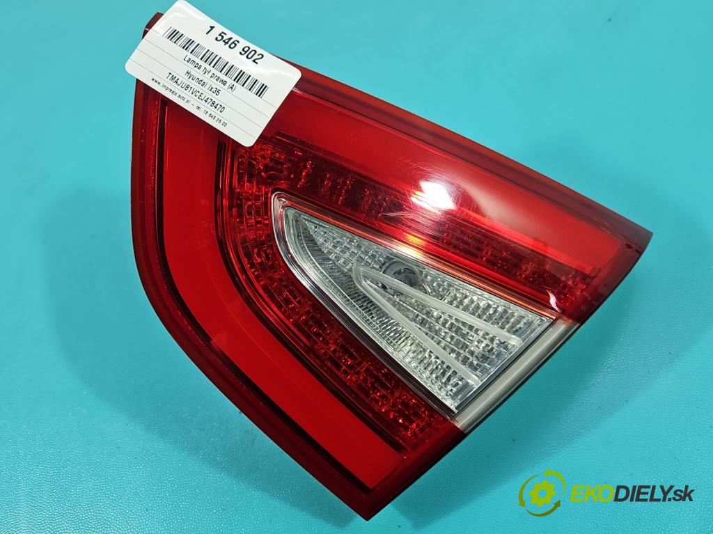 Hyundai Ix35 2.0 CRDI 136 HP manual 100 kW 1995 cm3 5- svetlo / reflektor zadné pravé 92404-2Y5 (Kľučka dverí ostatné)