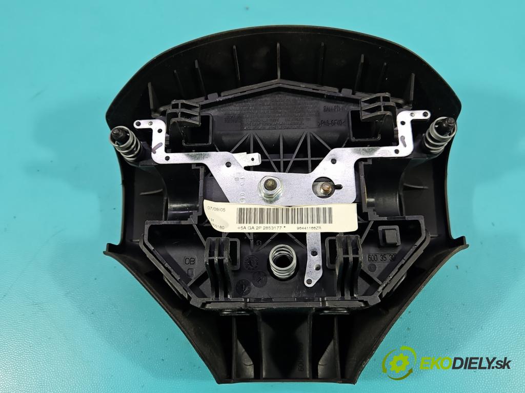 Peugeot 206 1.6 16V 109 HP manual 80 kW 1587 cm3 3- volant  (Volant)