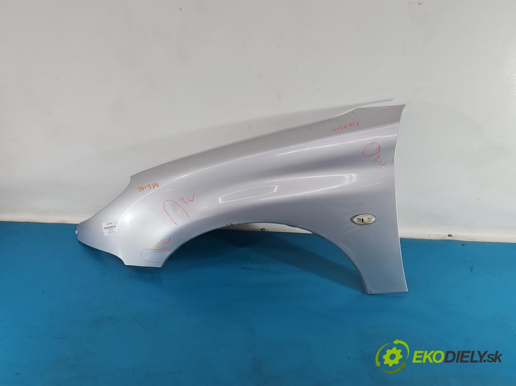 Peugeot 206 1.6 16V 109 hp manual 80 kW 1587 cm3 3- blatnik přední levý  (Levý přední blatník)