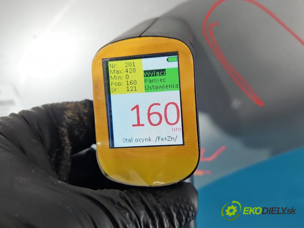 Peugeot 206 1.6 16V 109 hp manual 80 kW 1587 cm3 3- blatnik přední levý  (Levý přední blatník)