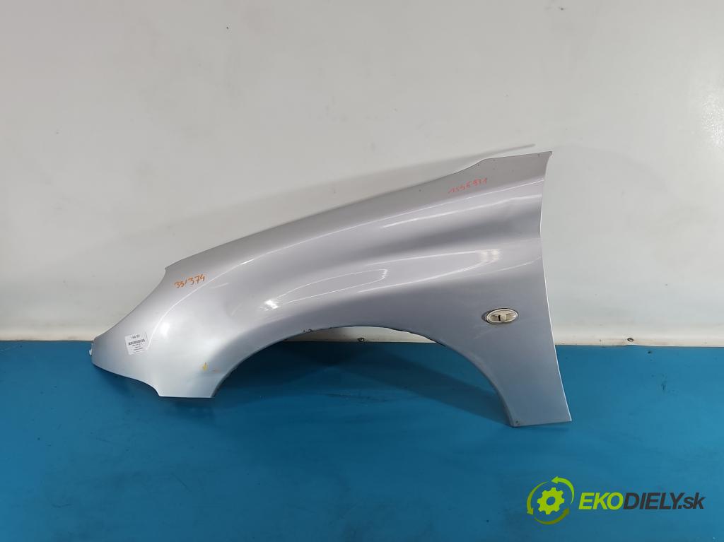 Peugeot 206 1.6 16V 109 hp manual 80 kW 1587 cm3 3- blatnik přední levý  (Levý přední blatník)