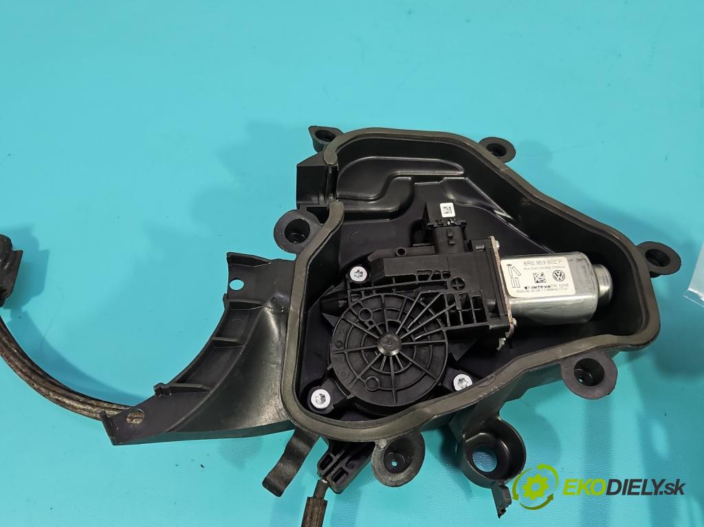 Seat Ibiza IV 6J 2008-2017 1.4 16V 86 HP manual 63 kW 1390 cm3 5- mechanizmus okna predné pravý 6R0959802P