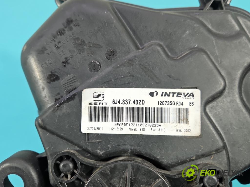 Seat Ibiza IV 6J 2008-2017 1.4 16V 86 HP manual 63 kW 1390 cm3 5- mechanizmus okna predné pravý 6R0959802P