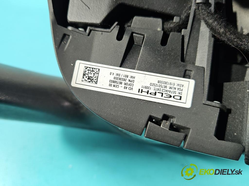 Peugeot 208 I 2012-2019 1.4 hdi 68 HP manual 50 kW 1398 cm3 5- volant 96750123ZD (Volant)