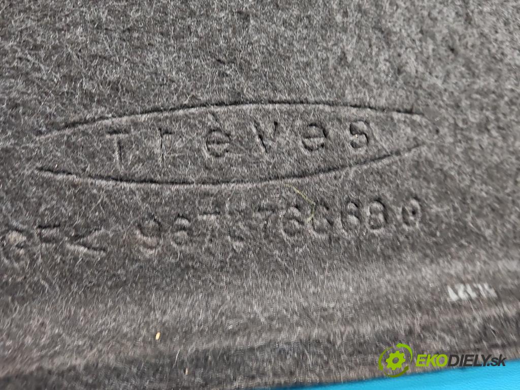 Peugeot 208 I 2012-2019 1.4 hdi 68 HP manual 50 kW 1398 cm3 5- zadná 9673766680 (Pláto kufra)