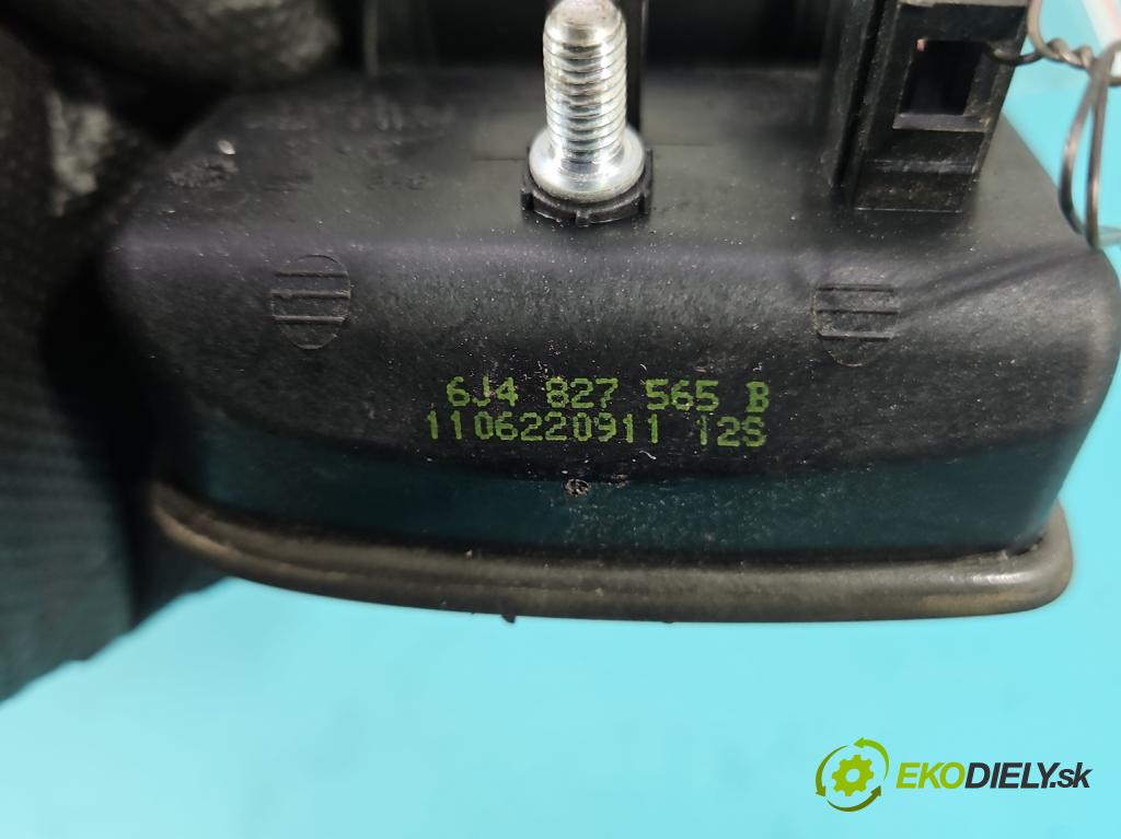 Seat Ibiza IV 6J 2008-2017 1.4 16V 86 HP manual 63 kW 1390 cm3 5- rukoväť kufrové dvere zadné 6J4827565B