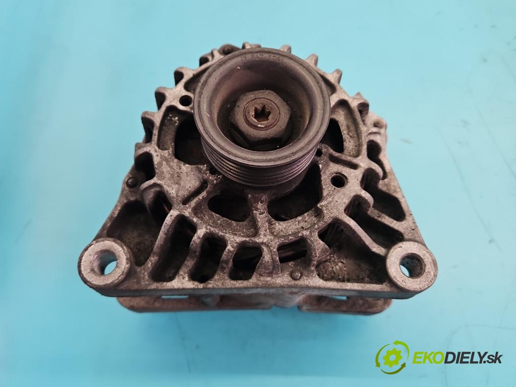 Peugeot 206 1.6 16V 109 HP manual 80 kW 1587 cm3 3- Alternator 9656956080 (Alternátor)