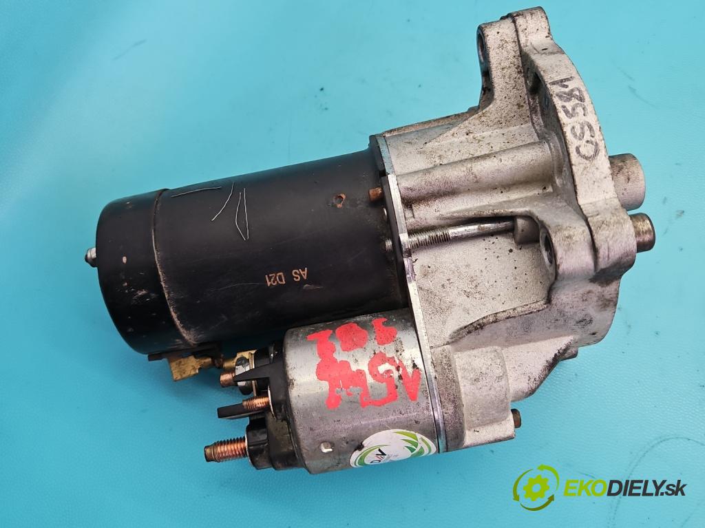 Peugeot 206 1.6 16V 109 hp manual 80 kW 1587 cm3 3- startér:  (Startér)